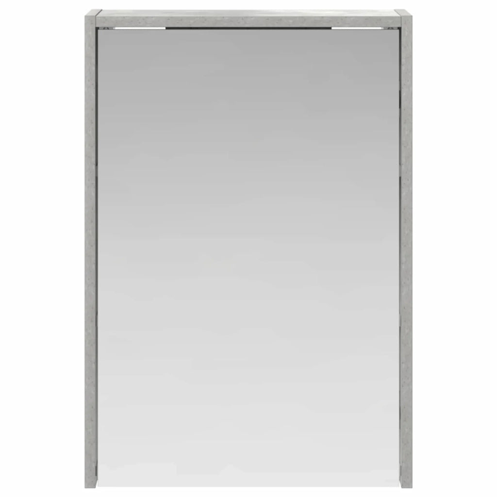 Mobiletto per specchio da bagno con lo scaffale Grigio cemento