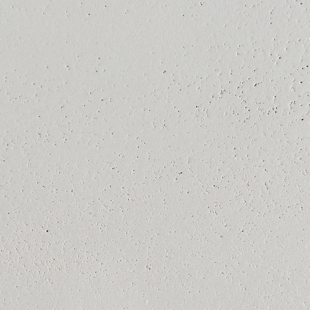 Focolare grigio chiaro 107 x 30 cm GRC Riscaldatore per patio rotondo Accessorio per giardino e patio
