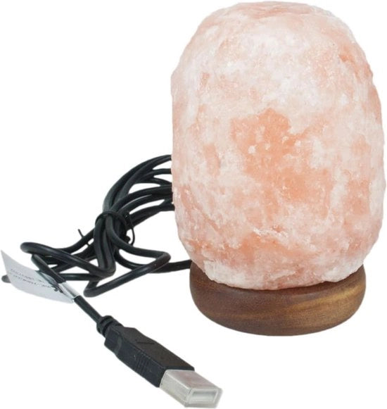 Lampada da salina - Lampada da salina sale Himalayana - Lampada notturna - Lampada a regolazione di luminosità
