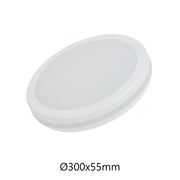 Alca power plafoniera led tonda 24w 2400lm ip65 - per esterni ed interni