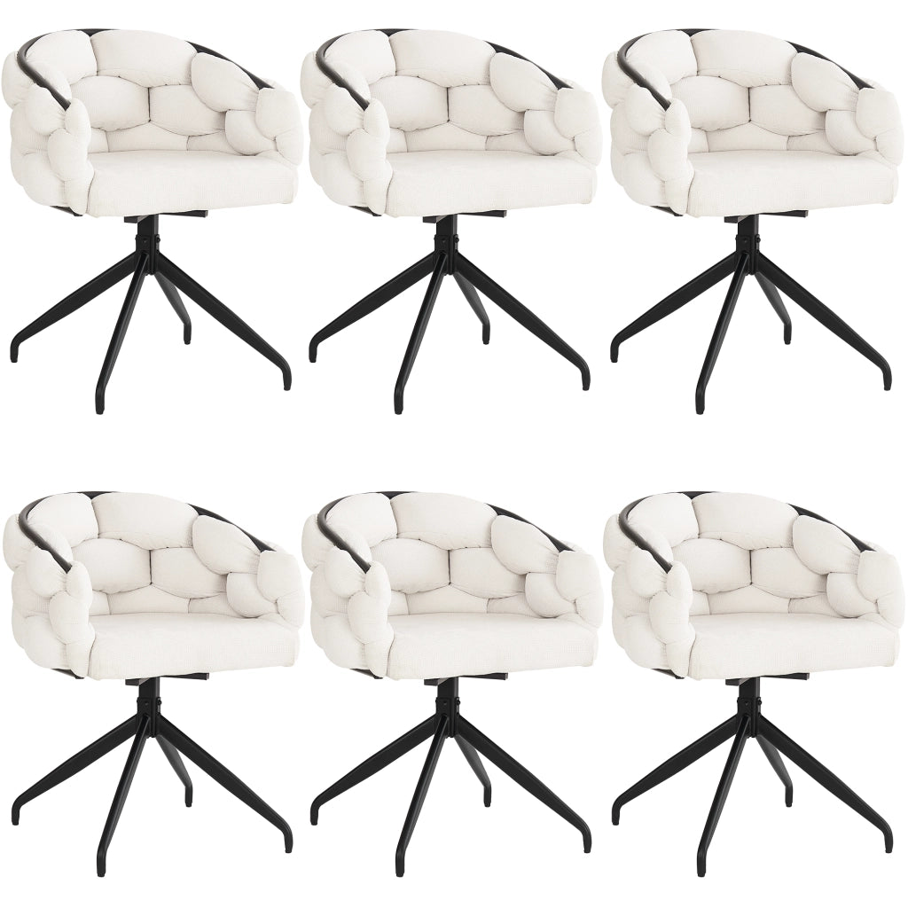Sedia di lusso - Zephmum - 360¡ã rotazione - Beige