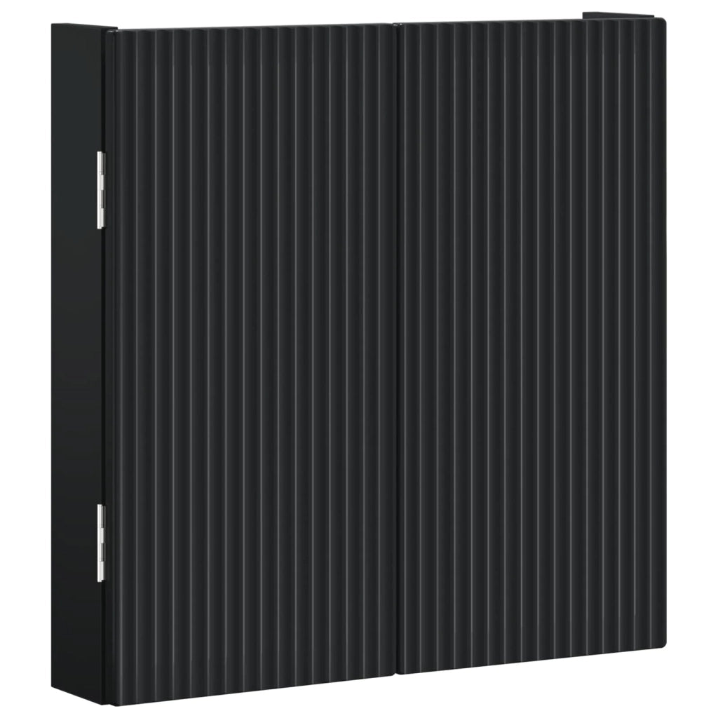 Armadio per Dartboard ARNHEM Nero 52,5 x 10,5 x 53,5 cm 896666