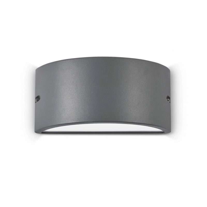 Lampada Da Parete Rex-2 Ap1 Antracite Ideal-Lux