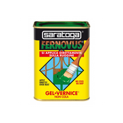 Saratoga fernovus metallizzato 750ml smalto formula gel diretto su ruggine, colori grafite ferro antico