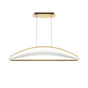 Maytoni Lampadario moderno Breeze 1 luce LED integrato ottone alluminio
