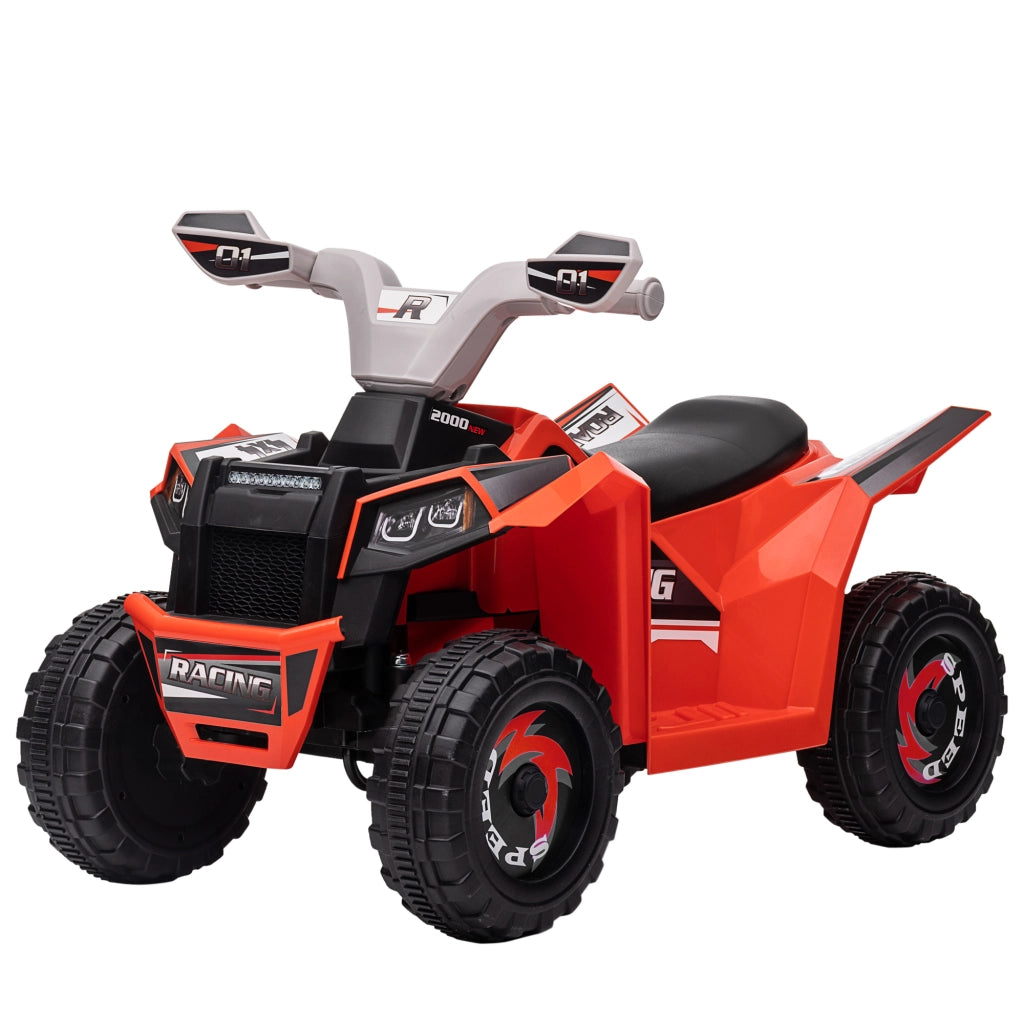 Quad Elettrico per Bambini 6V ¨C Xylo ¨C Rosso 70x41.5x48.5cm