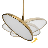 Lampa Wisząca Led App1281-cp Gold