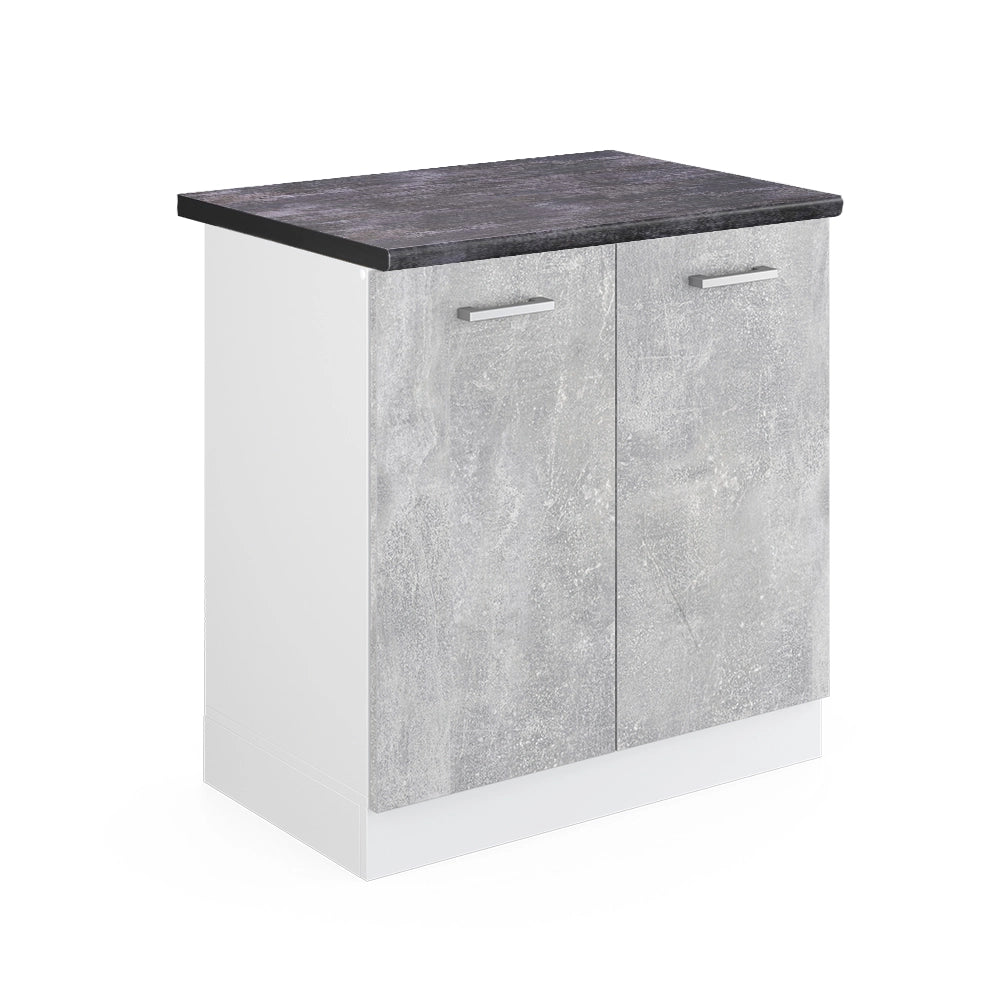 Vicco Mobile lavello cucina Calcestruzzo 80 cm , PL Antracite