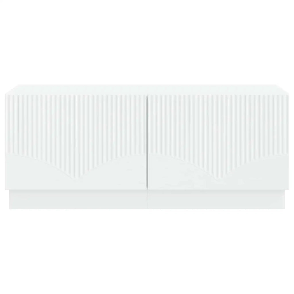 Mobile TV Bianco Legno ingegnerizzato 897335