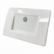 Trade Shop - Segnapasso Placca Bianca Muro Sensore Movimento Pir 1,3w Cassetta 503 Xggyd-001b -