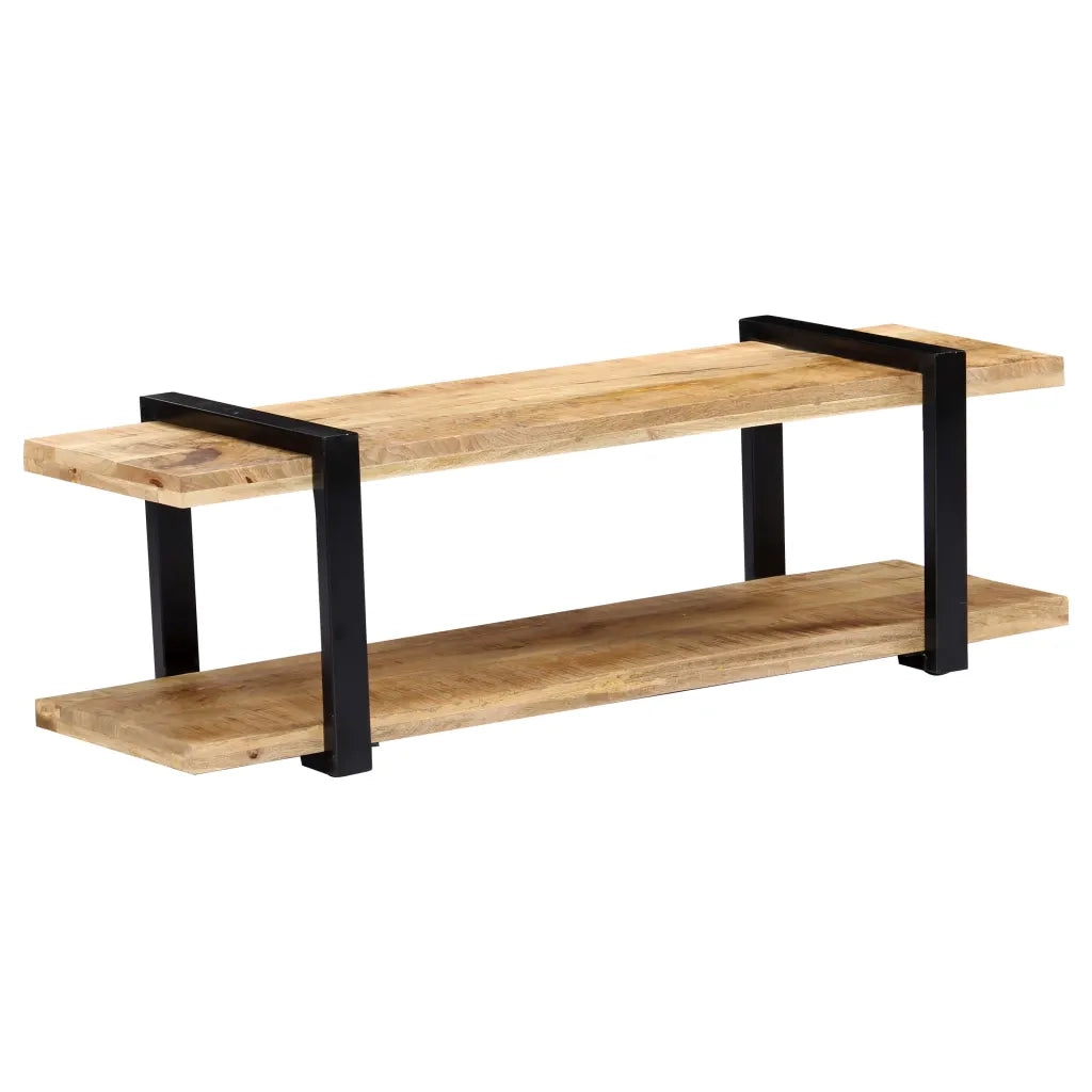 Mobile Porta TV 130x40x40 cm in Legno Massello di Mango 247883