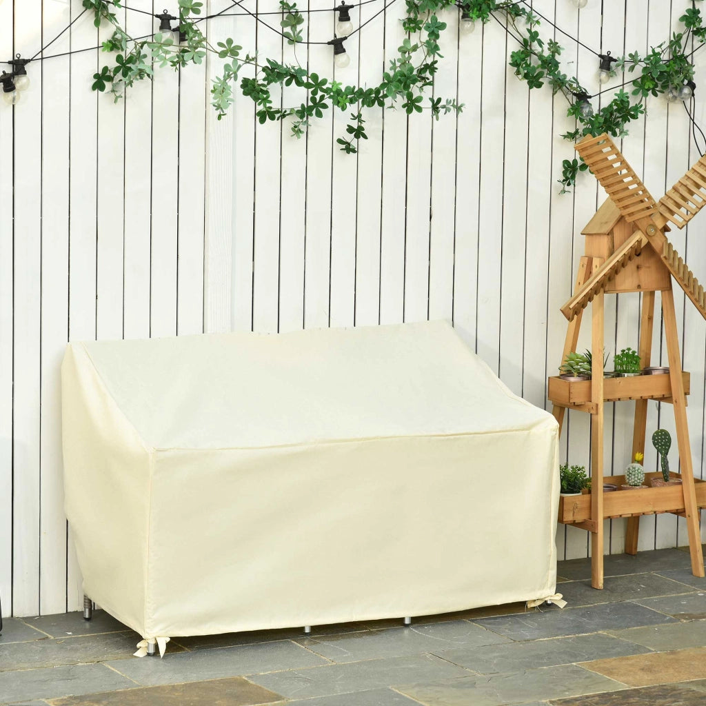 Copri Divano Esterno Impermeabile 600D ¨C zephmum ¨C Beige 140x84x56/94 cm