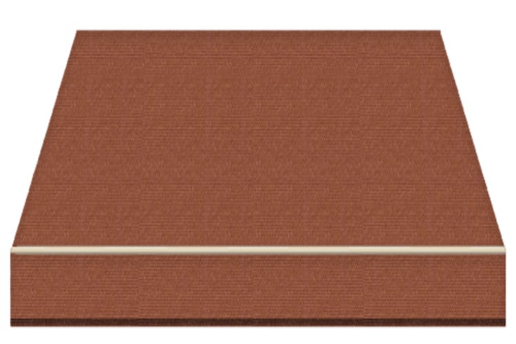 Tenda da Sole a Bracci Estensibili a Scomparsa Totale Tempotest Para' - Colore Marrone 18 - Largh. 3,90 x Sporgenza 3,10 - Att. Par. Arg. DX