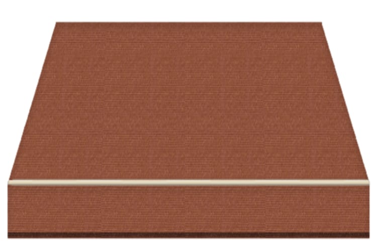 Tenda da Sole a Bracci Estensibili a Scomparsa Totale Tempotest Para' - Colore Marrone 18 - Largh. 3,60 x Sporgenza 2,85 - Att. Par. Arg. DX