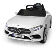 Macchina Elettrica per Bambini 12V con Licenza Mercedes CLS 350 AMG Bianca