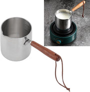 Mini Riscaldatore di Burro in Acciaio Inox - Ideale per Burro e Salsa - 450ml - Acciaio Inox - Compatto