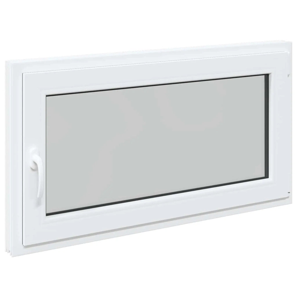 Finestra per Soffitta RISOR 110 x 60 cm PVC e Vetro Bianco CFW6597166