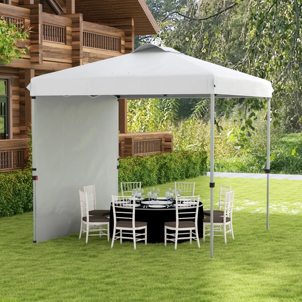 Carpa da Giardino Pieghevole ¨C zephmum ¨C Bianco 250x250 cm