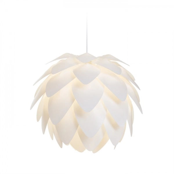 Lampadario ENCOMBRE a sospensione PVC bianco 230V E27 42W