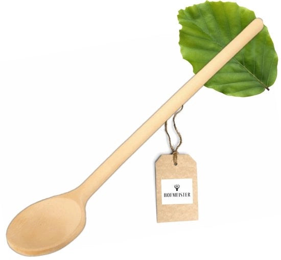 Cucchiaino in legno lungo, 60 cm, aiuto pratico per grandi pentole, accessori da cucina