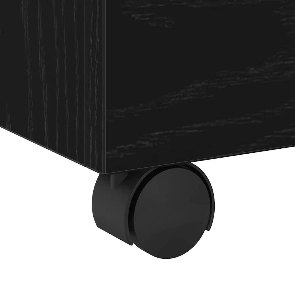 Armadio per File Rovere Nero 45 x 38 x 54 cm Legno multistrato 862771