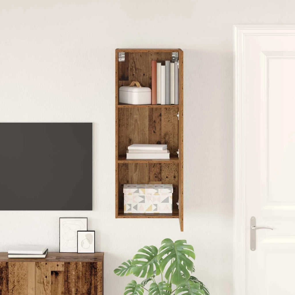Mobile TV da parete Legno vecchio 40,5 x 30 x 102 cm 882939
