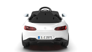 Macchina Elettrica per Bambini 12V con Licenza Mercedes CLS Small Bianco