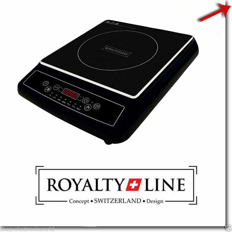 Piastra induzione fornello portatile elettrico piano cottura cucina 2000W