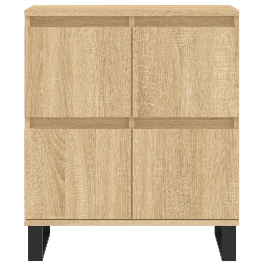 Credenze 3 pz | Madia | Buffet da pranzo | Armadio da pranzo Rovere Sonoma in Legno Multistrato