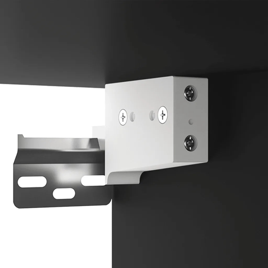 Armadietto a Muro Nero 35x34x90 cm in Legno Multistrato 812466