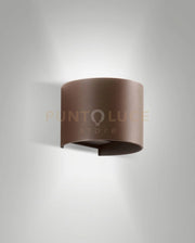 CODY APPLIQUE D ESTERNO DOPPIA EMISSIONE A LED 12W 3000K 1448LM CORTEN IP54
