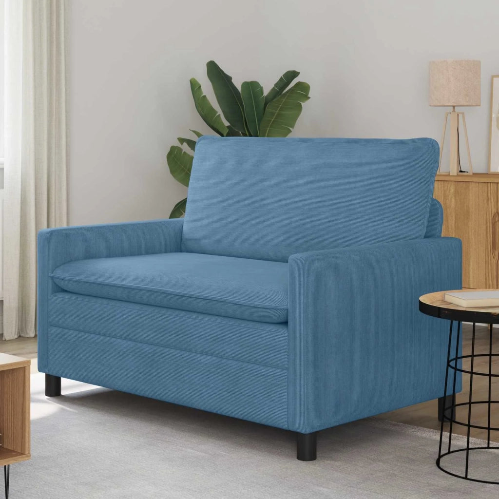Divano Blu 126 x 81 x 87,5 cm Tessuto 42028816