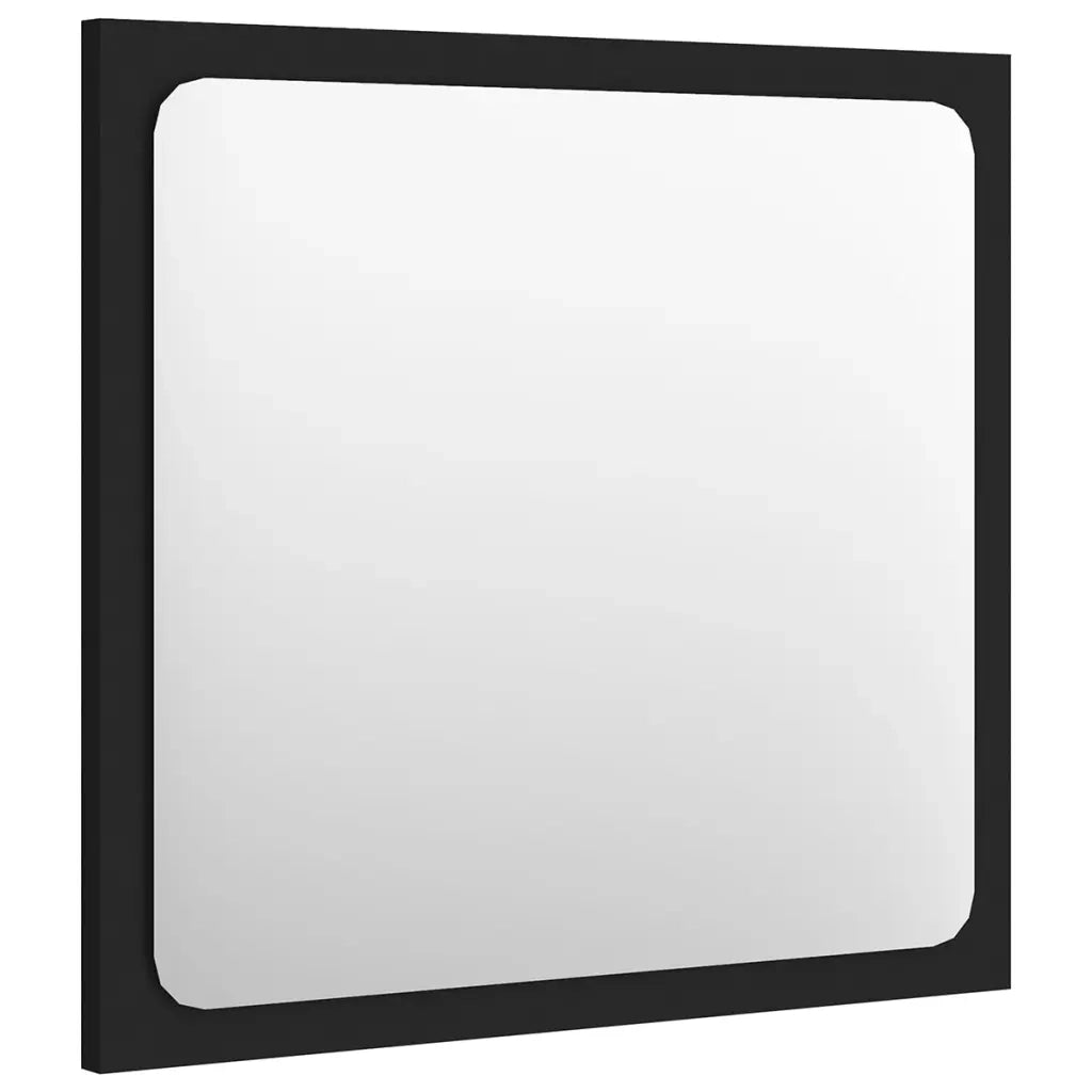 Set Mobili da Bagno Nero in Legno Multistrato