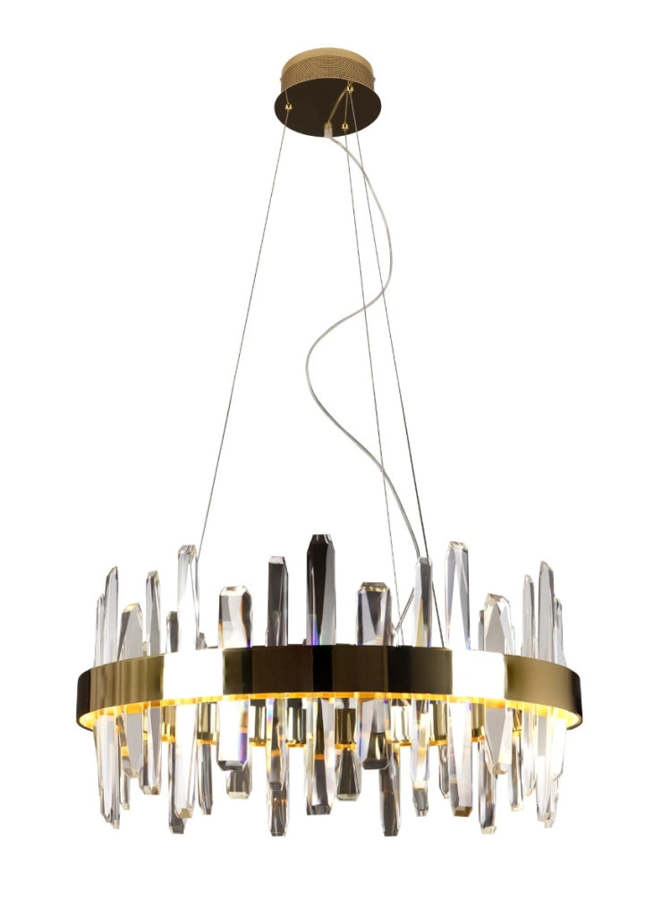 Lampada a sospensione Prince oro Ø60 LED 31W Maxlight