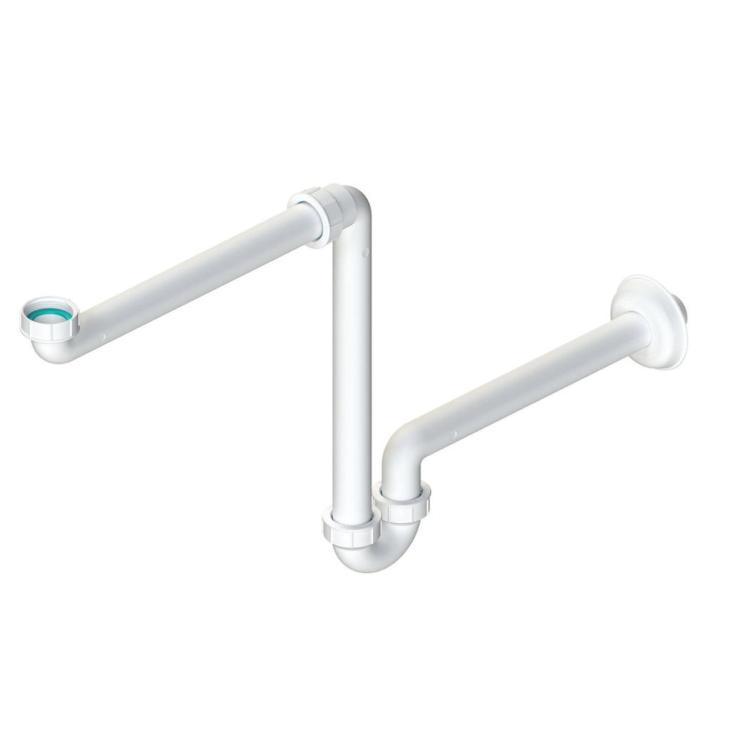 SIFONE AUTOPULENTE SALVASPAZIO PER LAVABO- 11/4 x 32- DH- pezzi 1