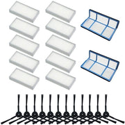 Filtro Stoffa Efficiente HEPA - Adatto per ilife V1/V3/V5/V50/V55 - Filtro di Sostituzione per Robot Aspirapolvere - Borsetta Laterale - Ricambio per Robot Aspirapolvere Filtro HEPA