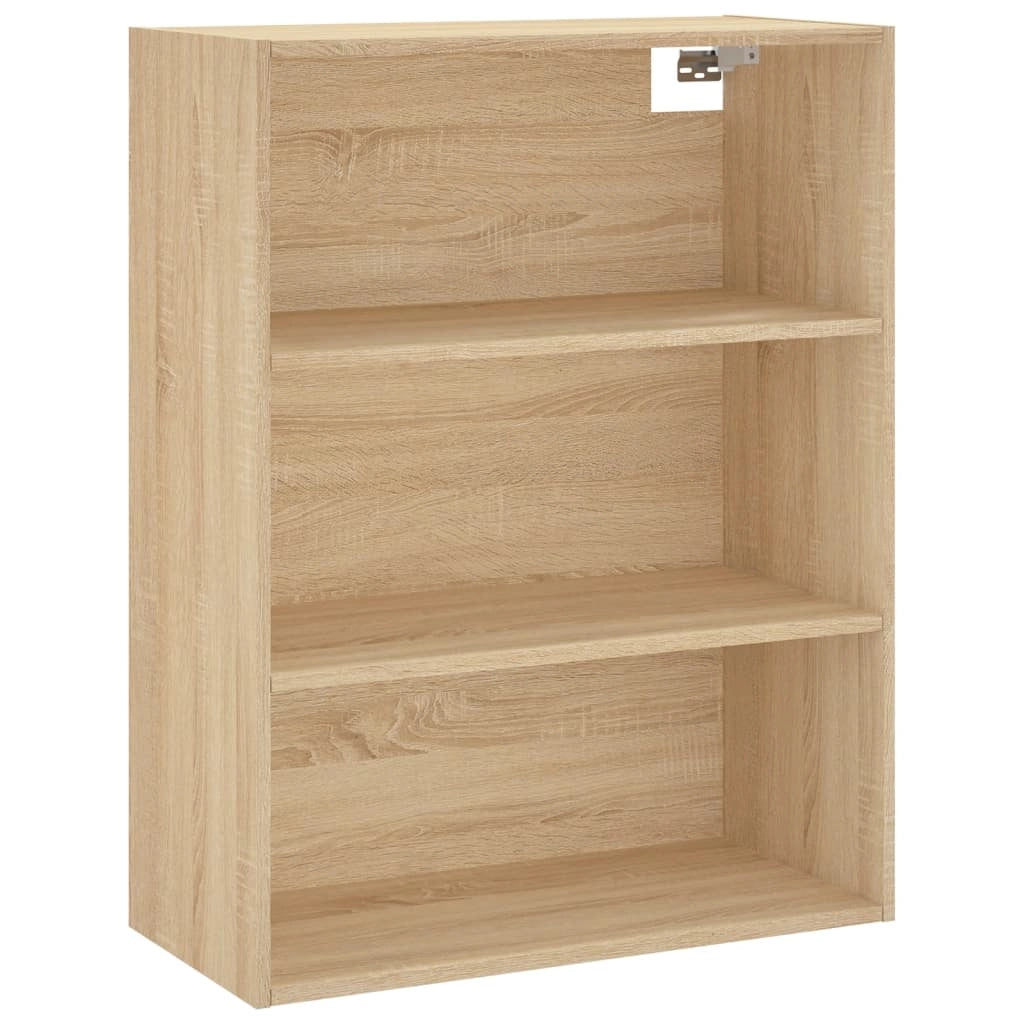 Buffet credenza cassettiera armadio mobile contenitore organizer cucina soggiorno salotto rovere Sonoma alto 69,5 x 34 x 180 cm legno ingegnerizzato marrone 02_0034176