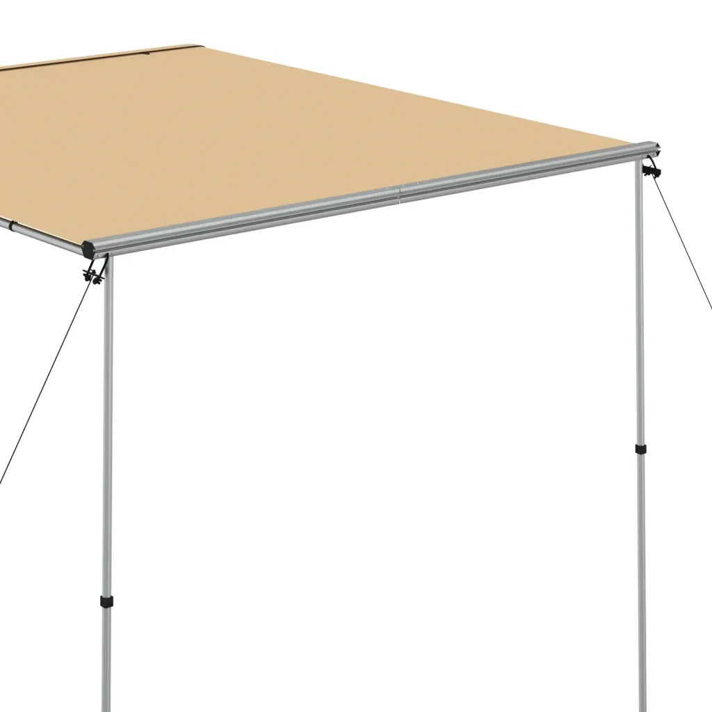 Tendalino per Camper e Roulotte 2,4x3x2,15 m Beige 148140