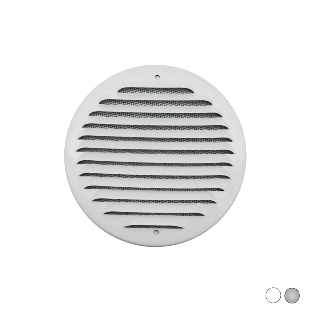 GRIGLIA TONDA DA SOVRAPPORRE IN METALLO CON RETE  D. 175 MM- Inox- FIRST- pezzi 1