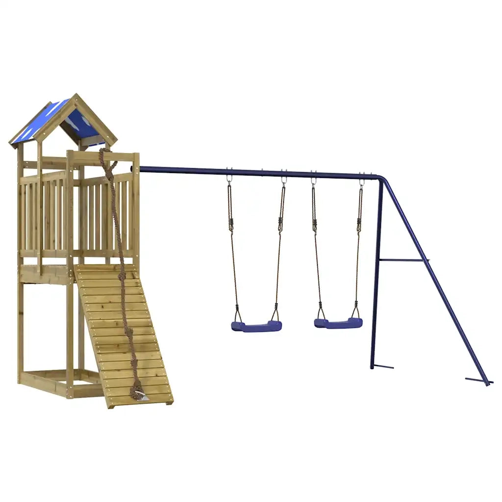 Set da Gioco da Esterno in Legno di Pino Impregnato 3279228