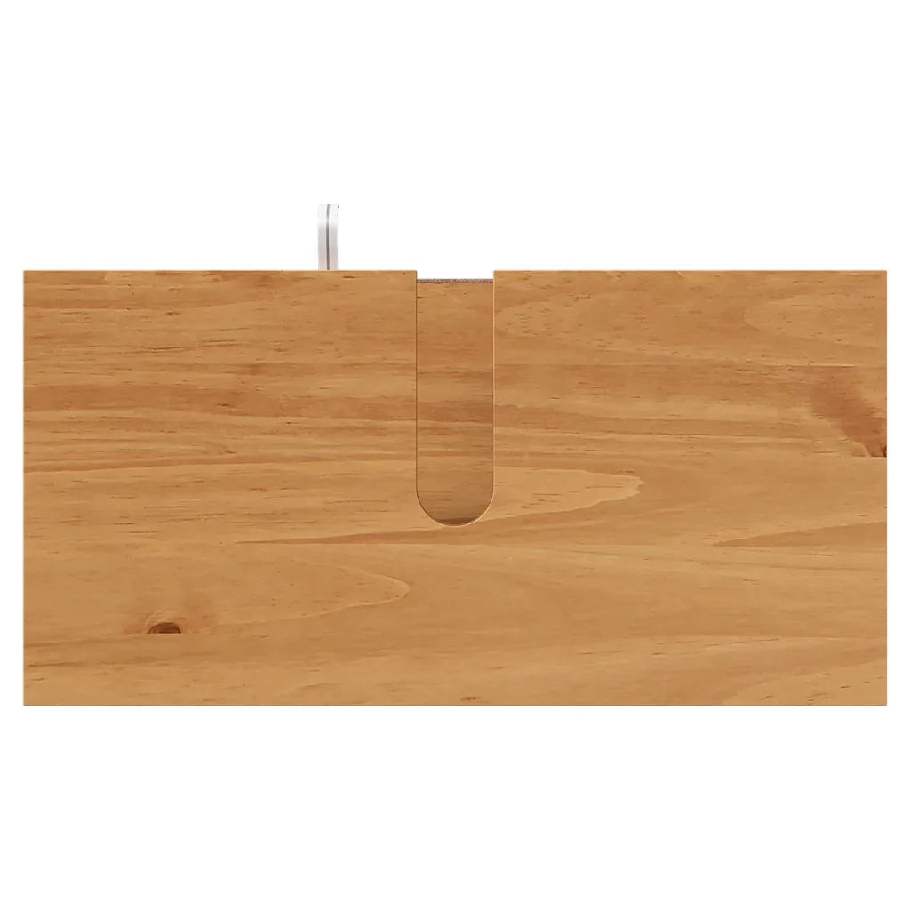 Set di mobili per il bagno con porta VIGO 5 pcs Marrone miele 3328547