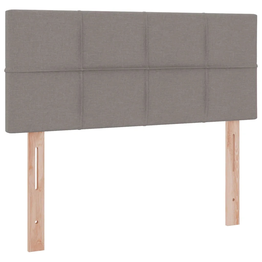 Letto con contenitore LED e materasso Tortora 120 x 200 cm