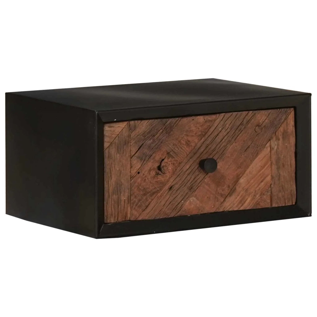 Comodino a muro fatto a mano Naturale 40 x 30 x 20 cm 42020097