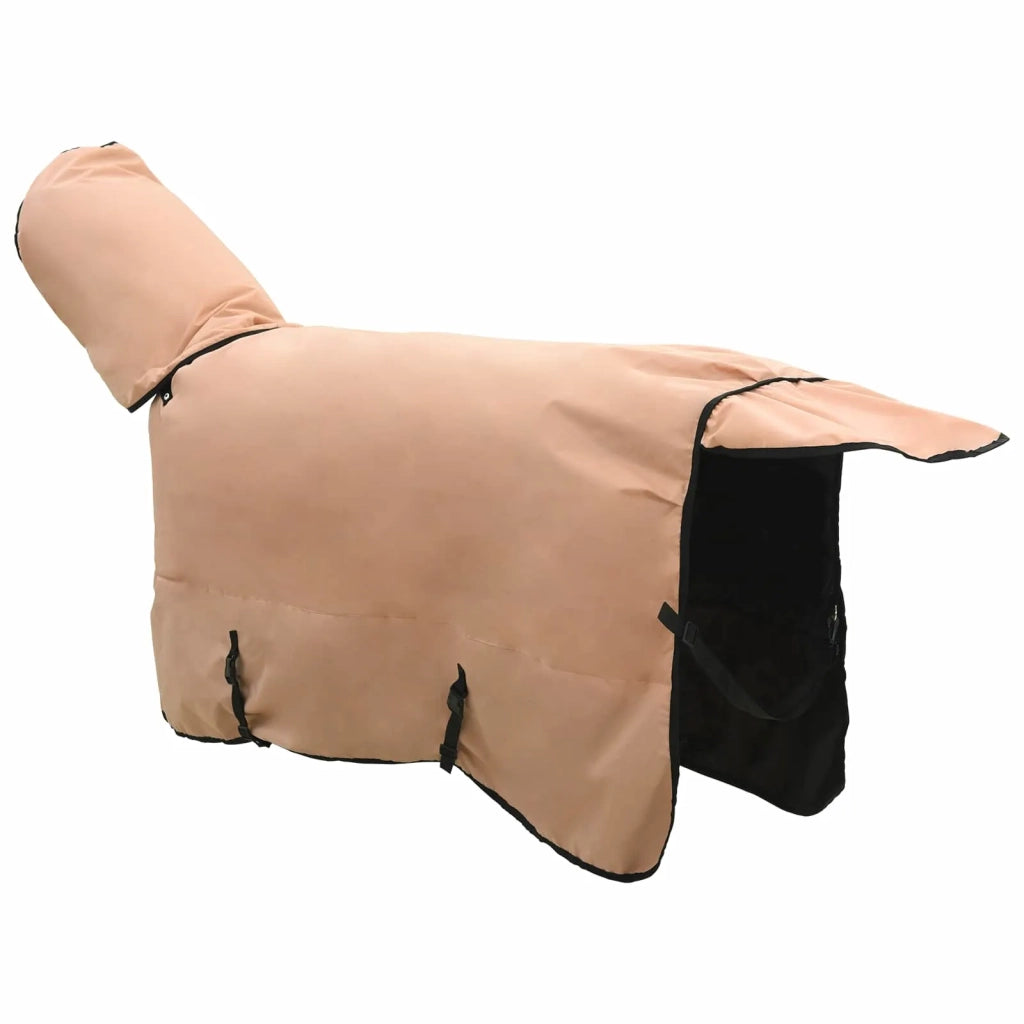 Coperta per Cavalli Cappuccino 105 cm Poliestere CFW2095876