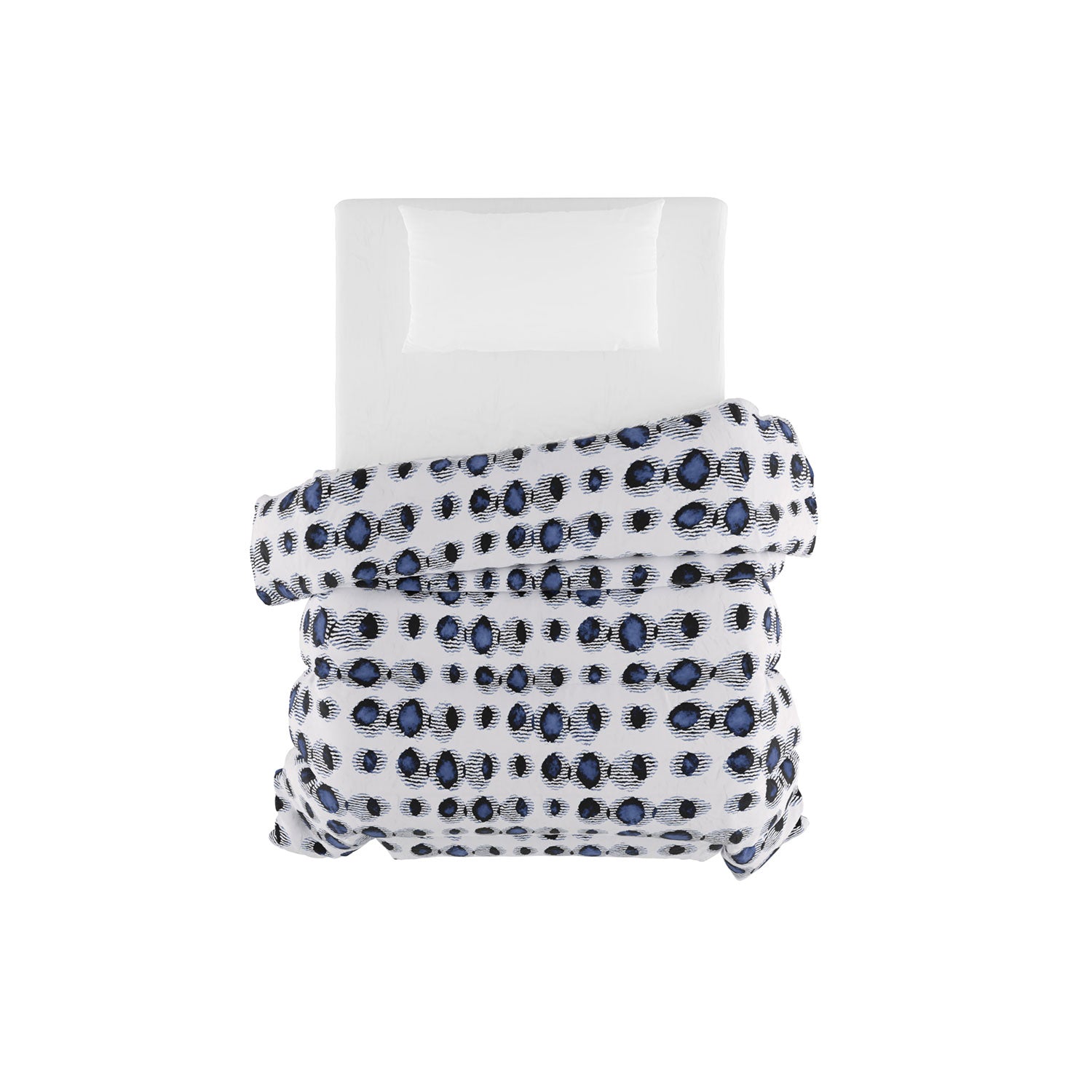 Trapunta Invernale Matrimoniale Stampata in Microfibra 200gr Double Face Optical