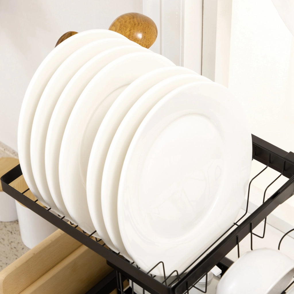 Tavolo da cucina ¨C zephmum ¨C 100x30x52,5 cm nero