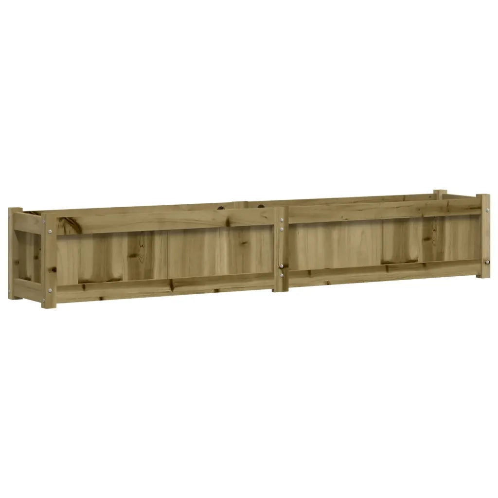 Fioriere da Giardino 2 pz in Legno di Pino Impregnato 837503