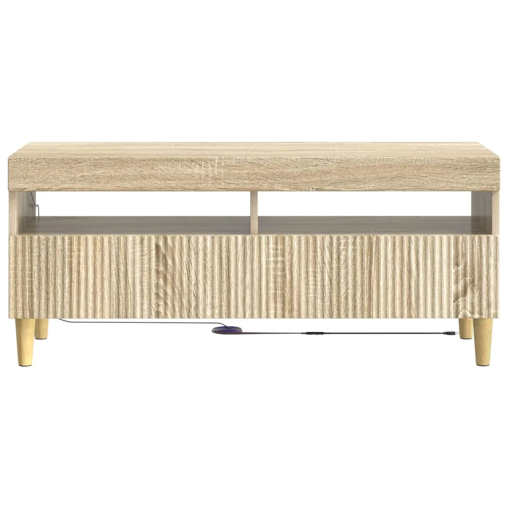 Mobile TV LED Rovere Sonoma Legno ingegnerizzato 896767