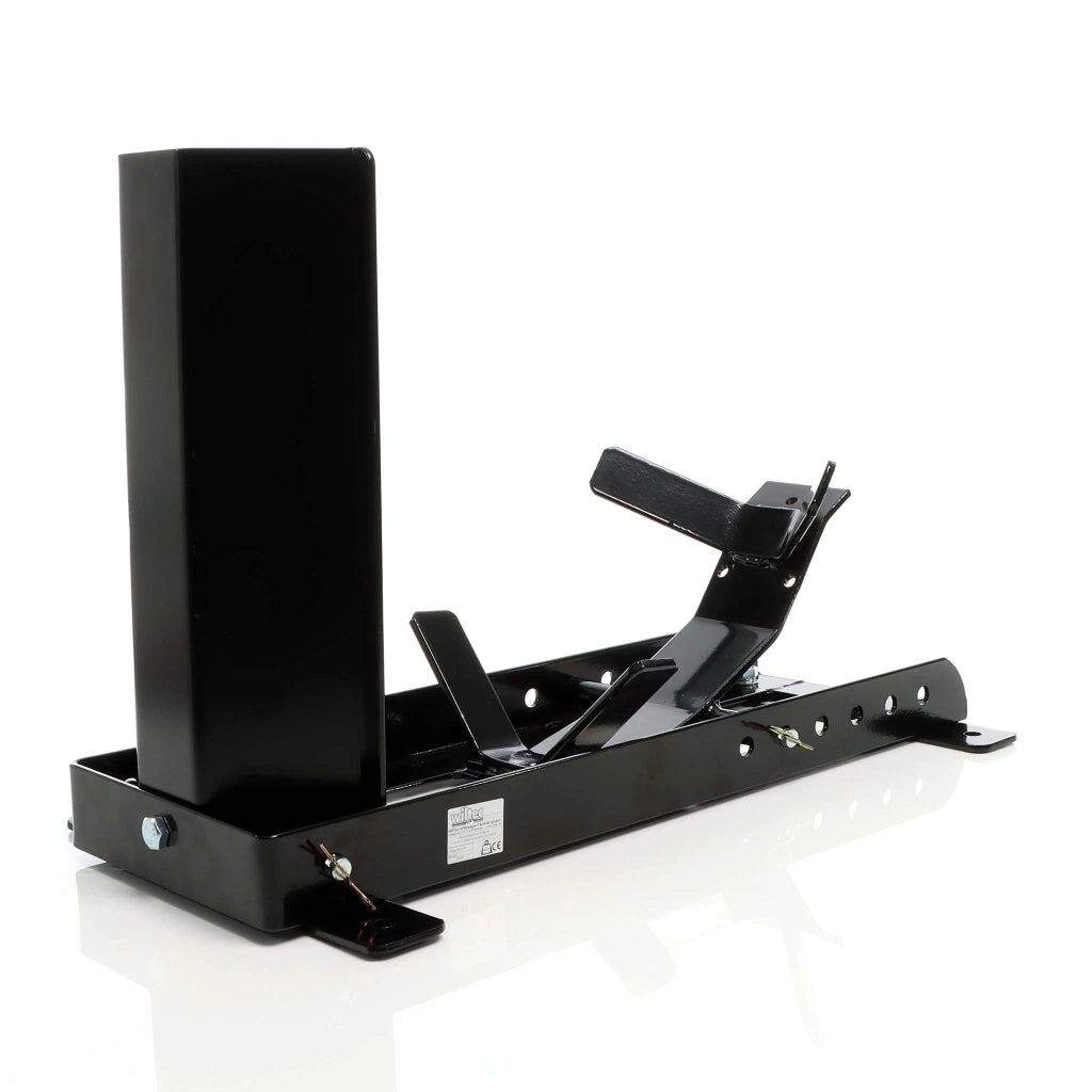 Cavalletto blocca ruota moto max 680 kg, per pneumatici anteriori e posteriori da 16-21", reggi-ruota inclinabile