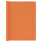 Schermo divisorio per balcone schermo per la privacy 120 x 400 cm tessuto Oxford arancione 02_0010288